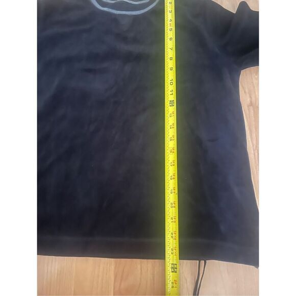 New York Laundry NYL Vintage Velvet Sweatshirt Velour Pull Over Women’s Size P/L - Picture 4 of 5